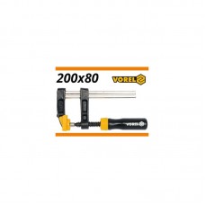 37106 VOREL Presa tip F, dimensiune 80 x 200 mm..